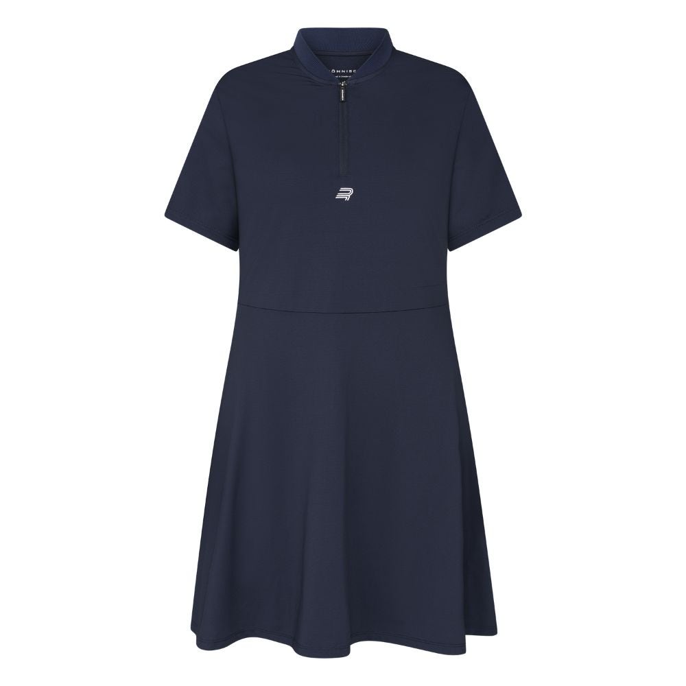 Annie Shortsleeve Kjole Dame Navy