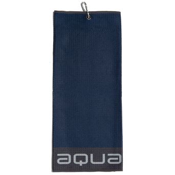 Aqua Trifold Håndkle Navy