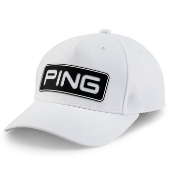 Junior Tour Classic Caps Hvit/Svart
