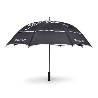 Titleist Tour Double Canopy Paraply 68" Svart 23