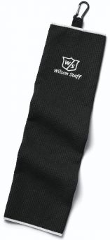 Tri-Fold Håndkle Sort