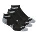 Essential Quarter Sokker Svart 3 Pack