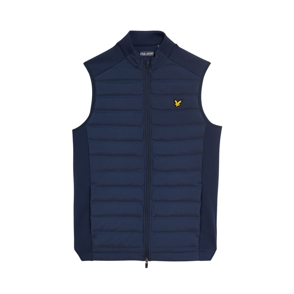 Hybrid Quilted Vest Herre Blå