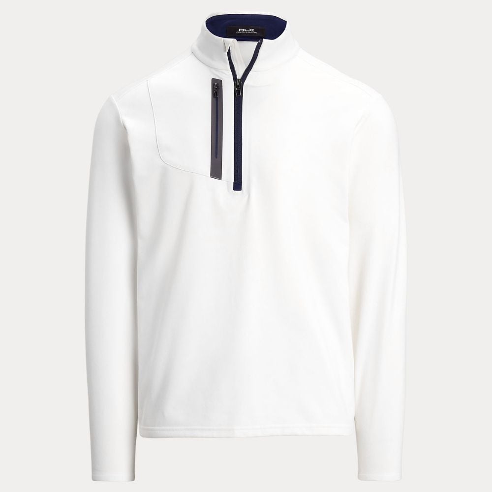 Stretch Jersey Genser Herre Hvit
