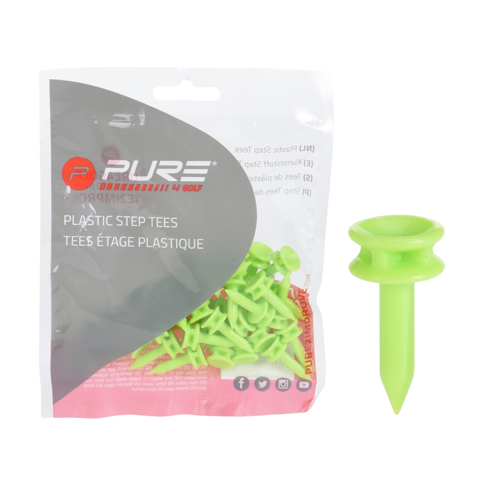 Golfpegger Step Tees 24mm 35pk