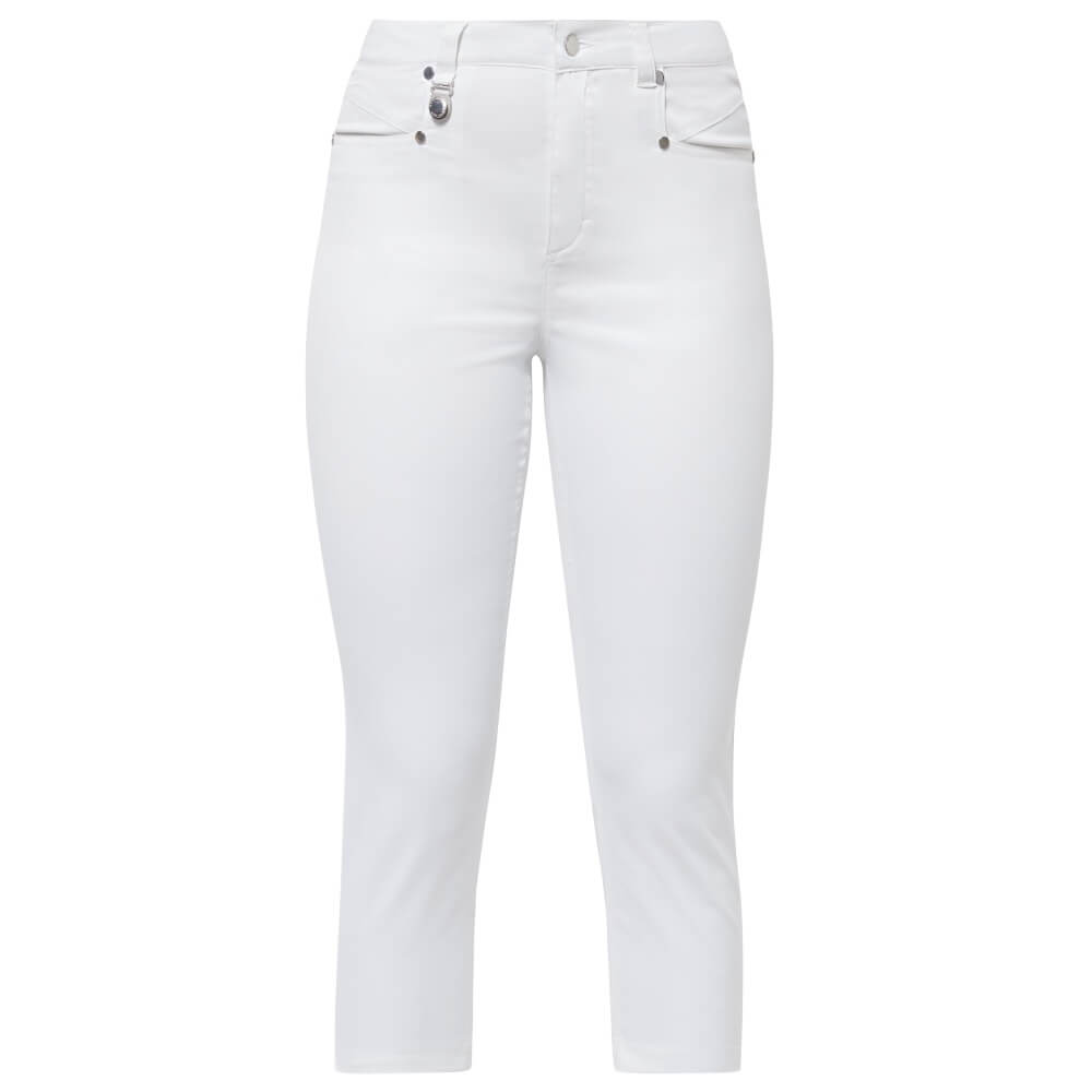 Chie Capri Bukser Dame Hvit