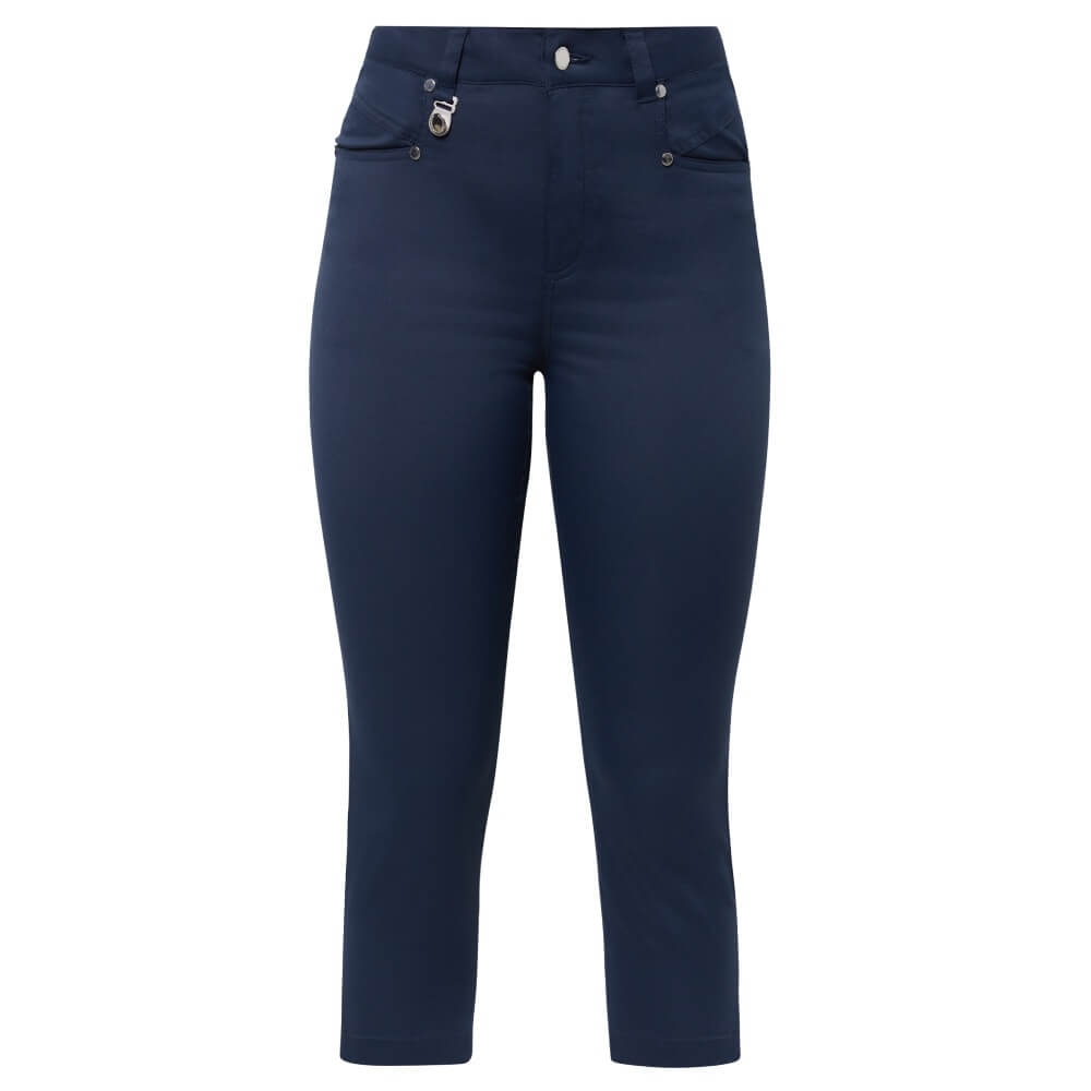 Chie Capri Bukser Dame Navy