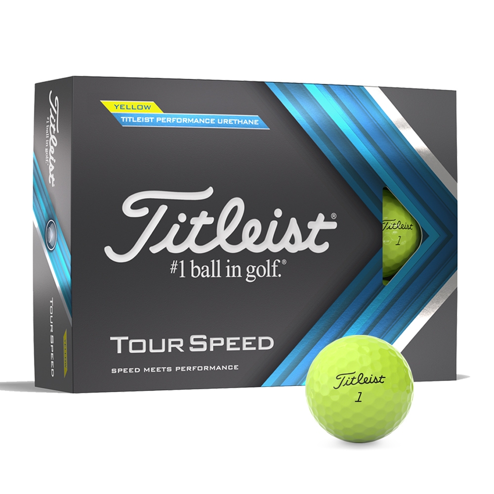 Tour Speed Golfball Gul
