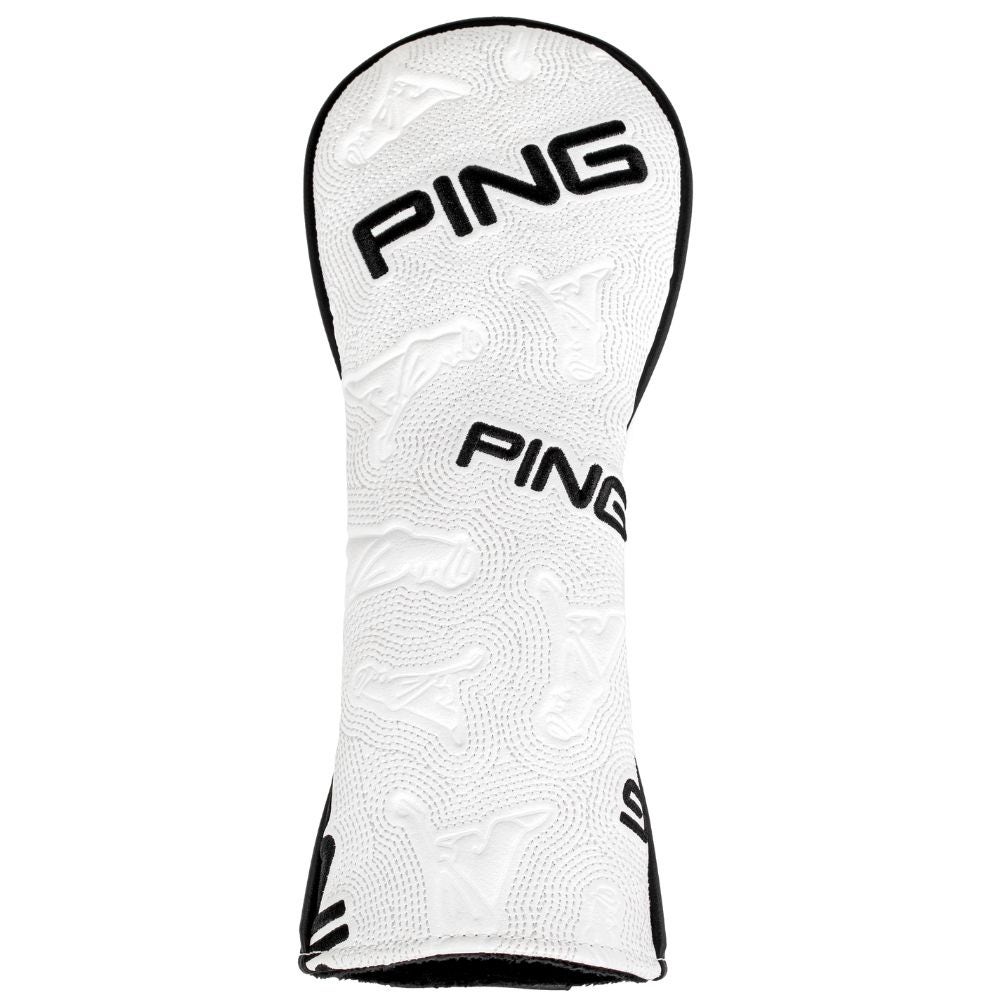 Icon Wood Headcover Hvit