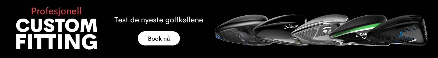Profesjonell custom fitting av golfkøller