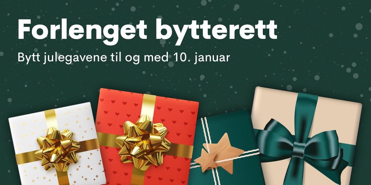 Forlenget bytterett på julegaver