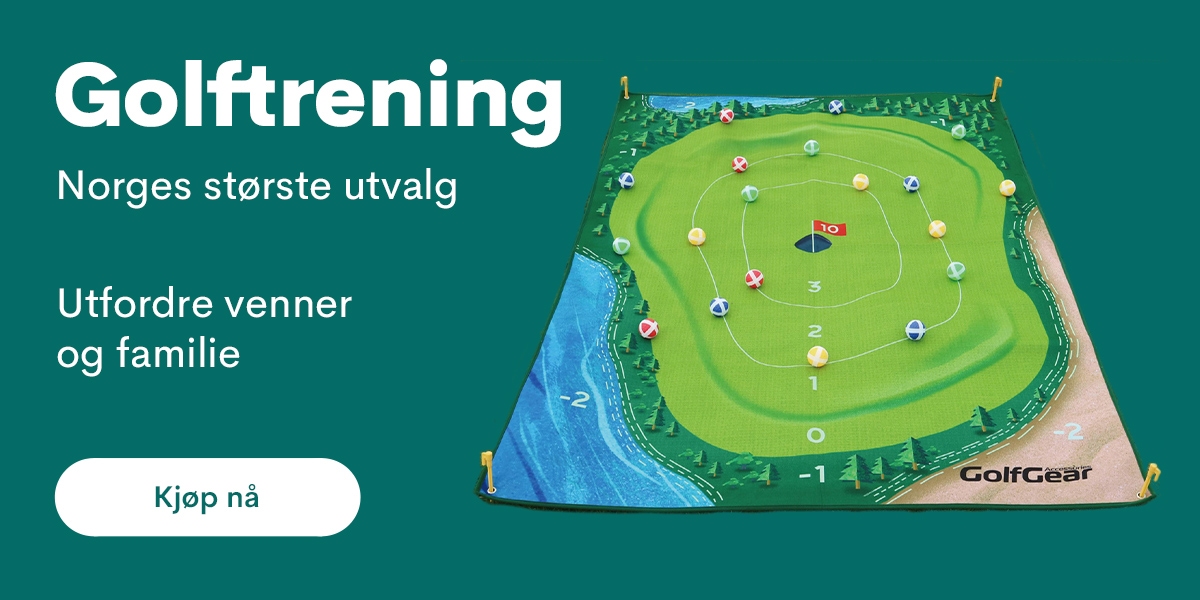 Norges største utvalg treningsprodukter til golf