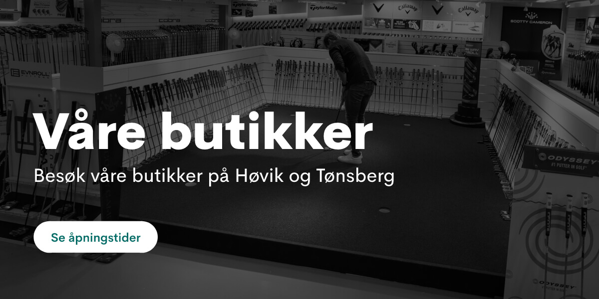 Åpningstider for Golfshopen.no sine butikker