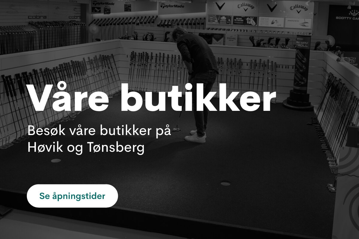 Åpningstider for Golfshopen.no sine butikker