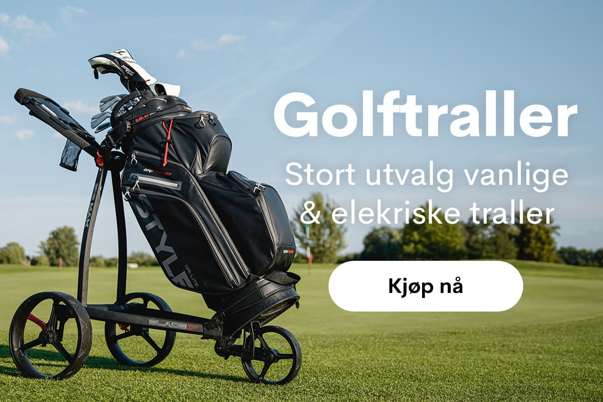 Elektriske og manuelle golftraller