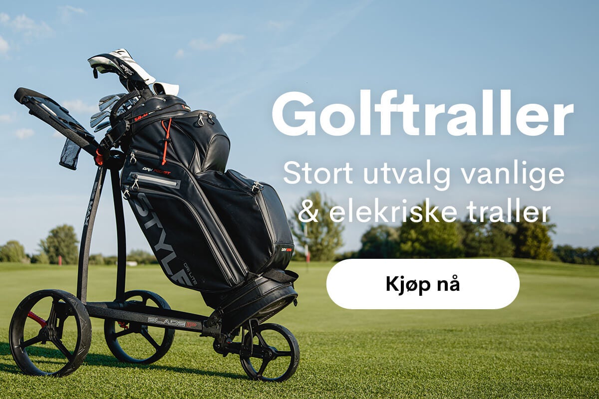 Elektriske og manuelle golftraller