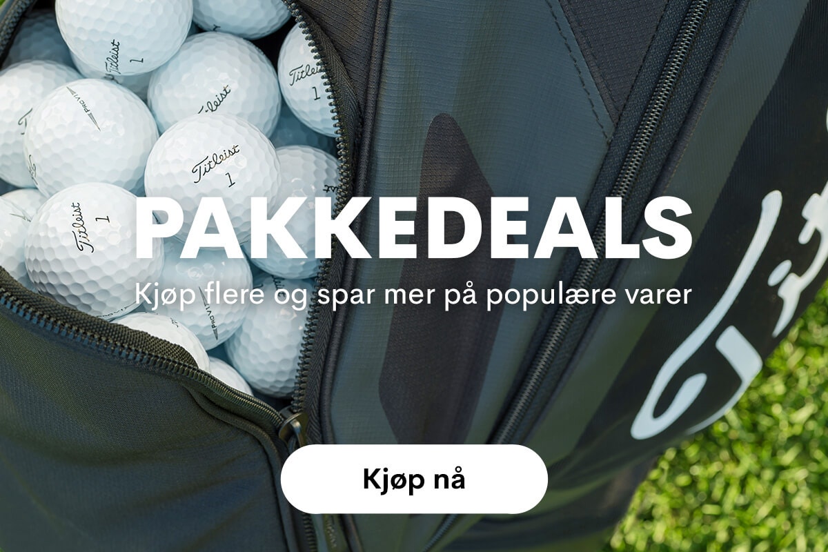 Pakkedeals på golfutstyr