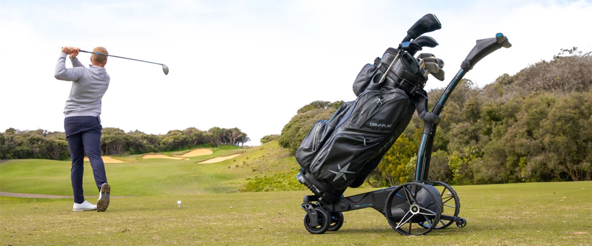 Slik vedlikeholder du din elektriske golftralle