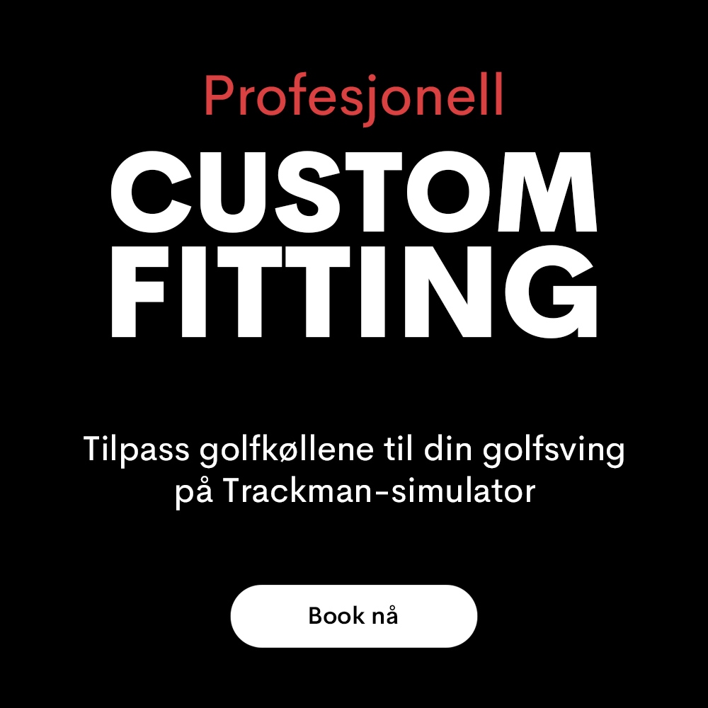 Profesjonell custom fitting av golfkøller