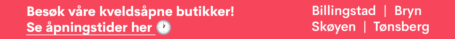 Våre butikker kveldsåpent